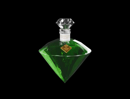 Ltd Edition Emerald Green Double Apple Flavoured Premium Vodka. 70cl